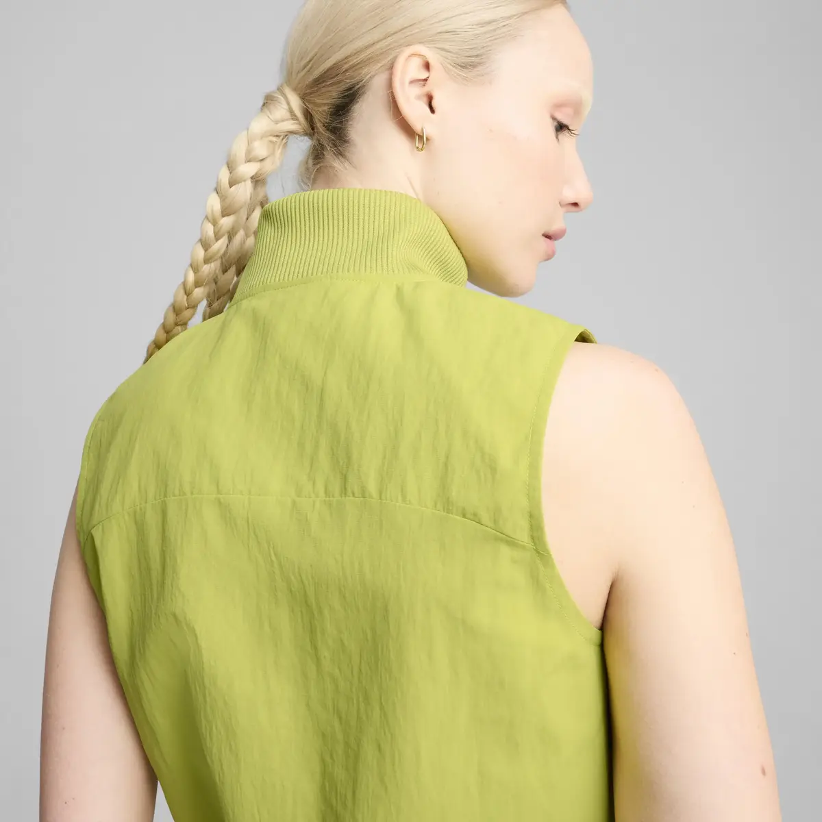 PUMA DARE TO Full-Zip Vest Mavi Kadın Ceket
