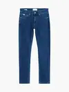Calvin Klein SLIM TAPER Erkek Mavi Kot Pantolon