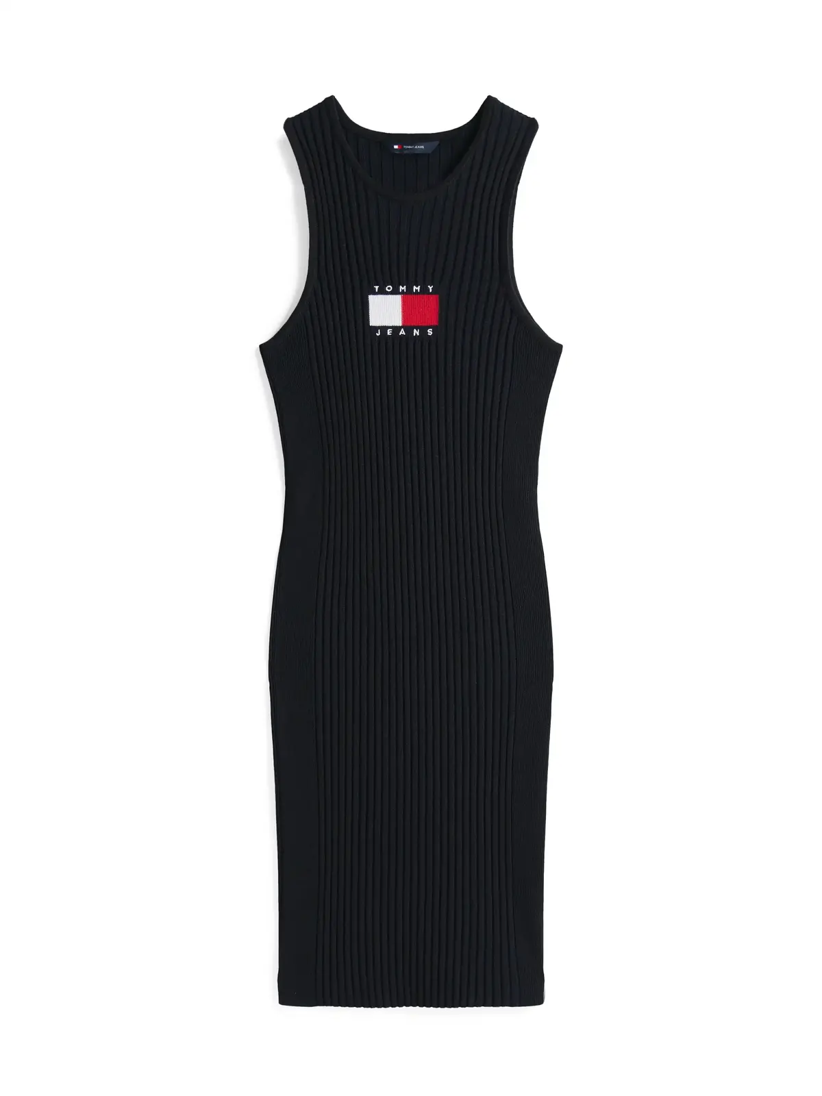 Tommy Hilfiger TJW FLAG SWEATER MIN, BDS Siyah Kadın Elbise