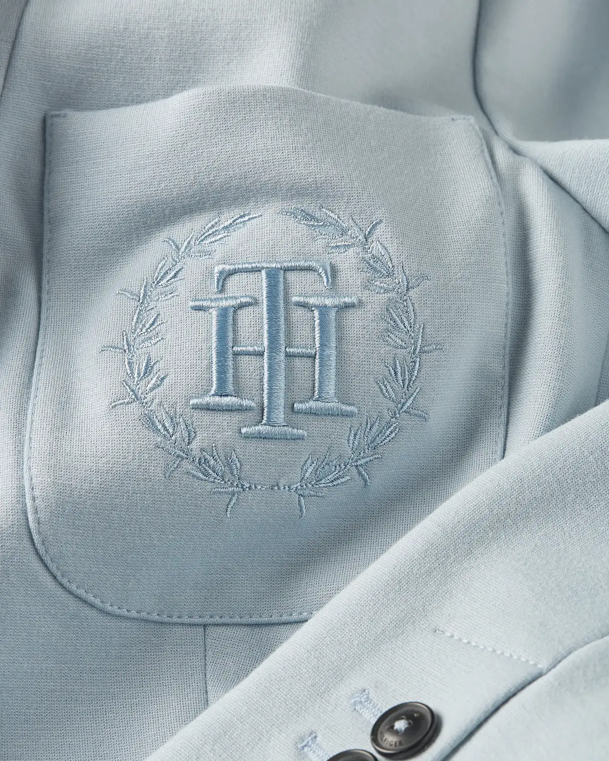 Tommy Hilfiger PUNTO MILANO EMBRO S Kadın Mavi Blazer