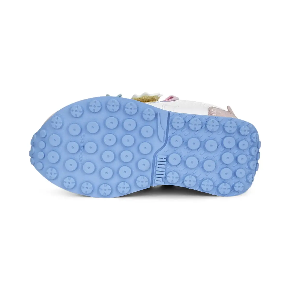 Puma Rider FV Puma Mates V Inf Beyaz Unisex Günlük Spor Ayakkabı