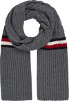 Tommy Hilfiger TH PREMIUM CABLE KNI Erkek Gri Atkı