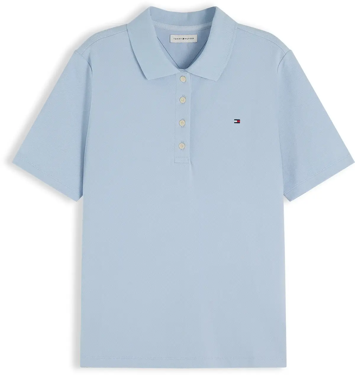 Tommy Hilfiger 1985 REG PIQUE POLO, C1O Mavi Kadın T-Shirt & Polo
