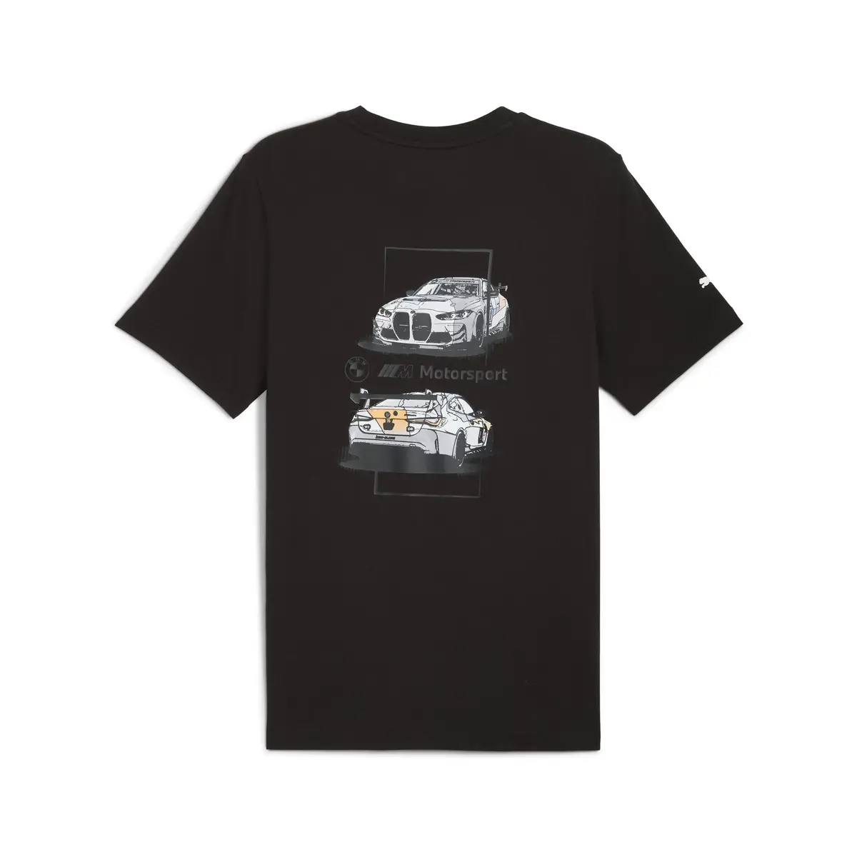 PUMA BMW MMS CAR GRAPHIC TEE 2 Siyah Erkek T-Shirt