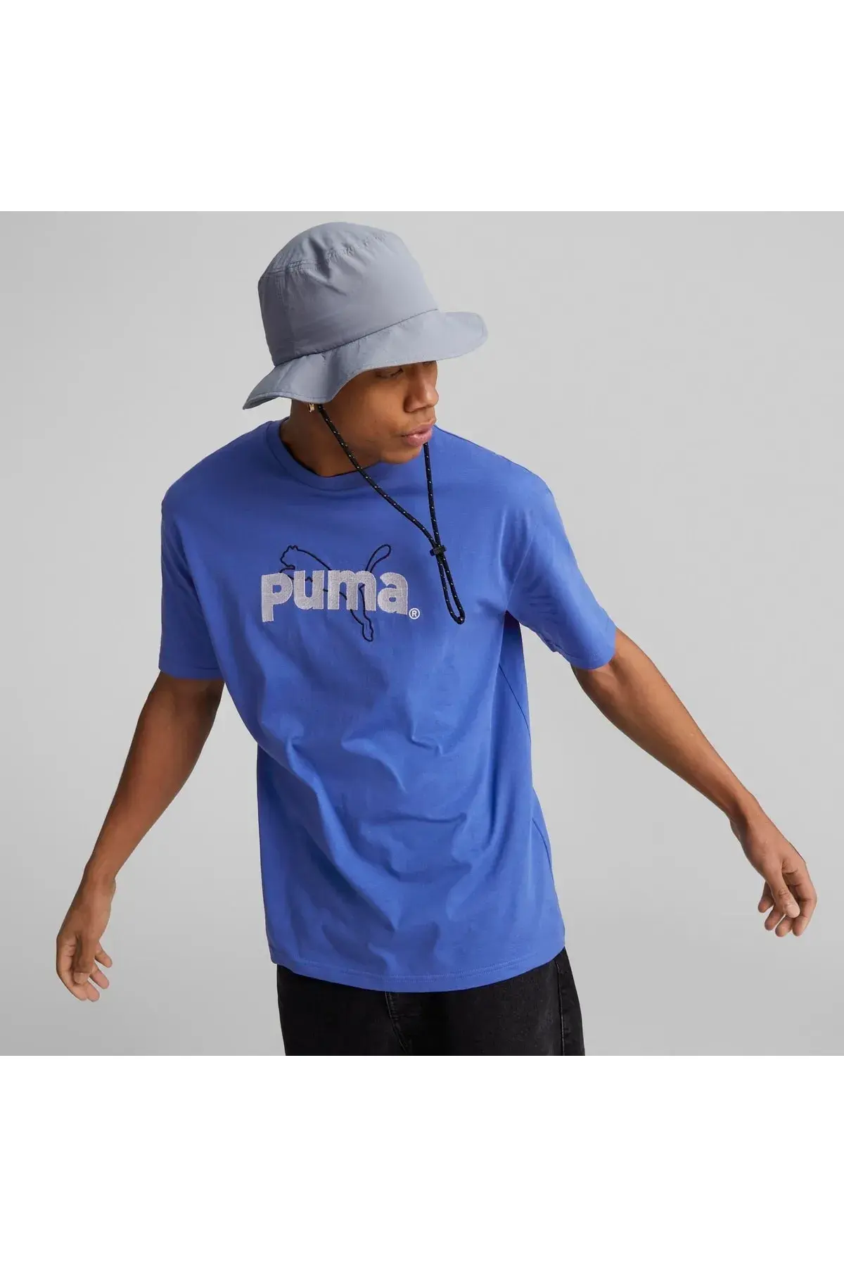 PUMA Prime Techlab Gri Unisex Balıkçı Şapka