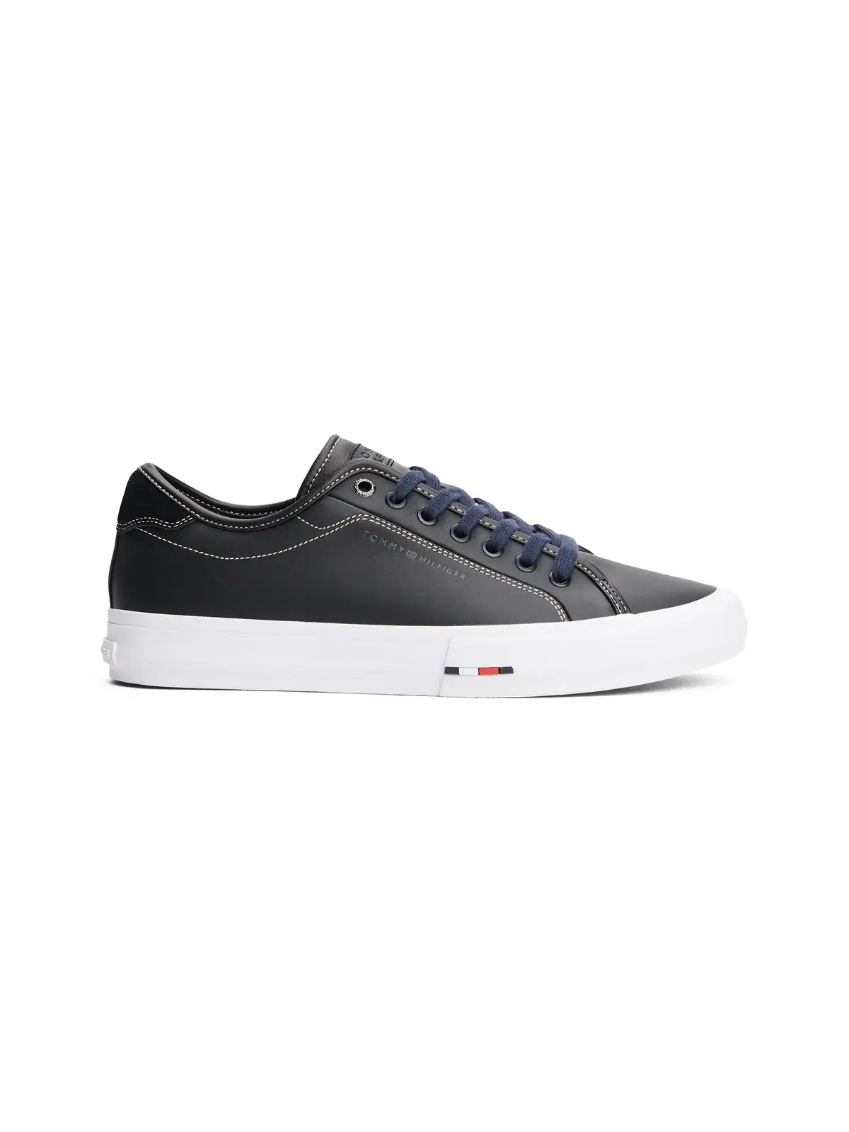 Tommy Hilfiger TH HI VULC STREET LT Siyah Erkek Spor Ayakkabı & Sneaker