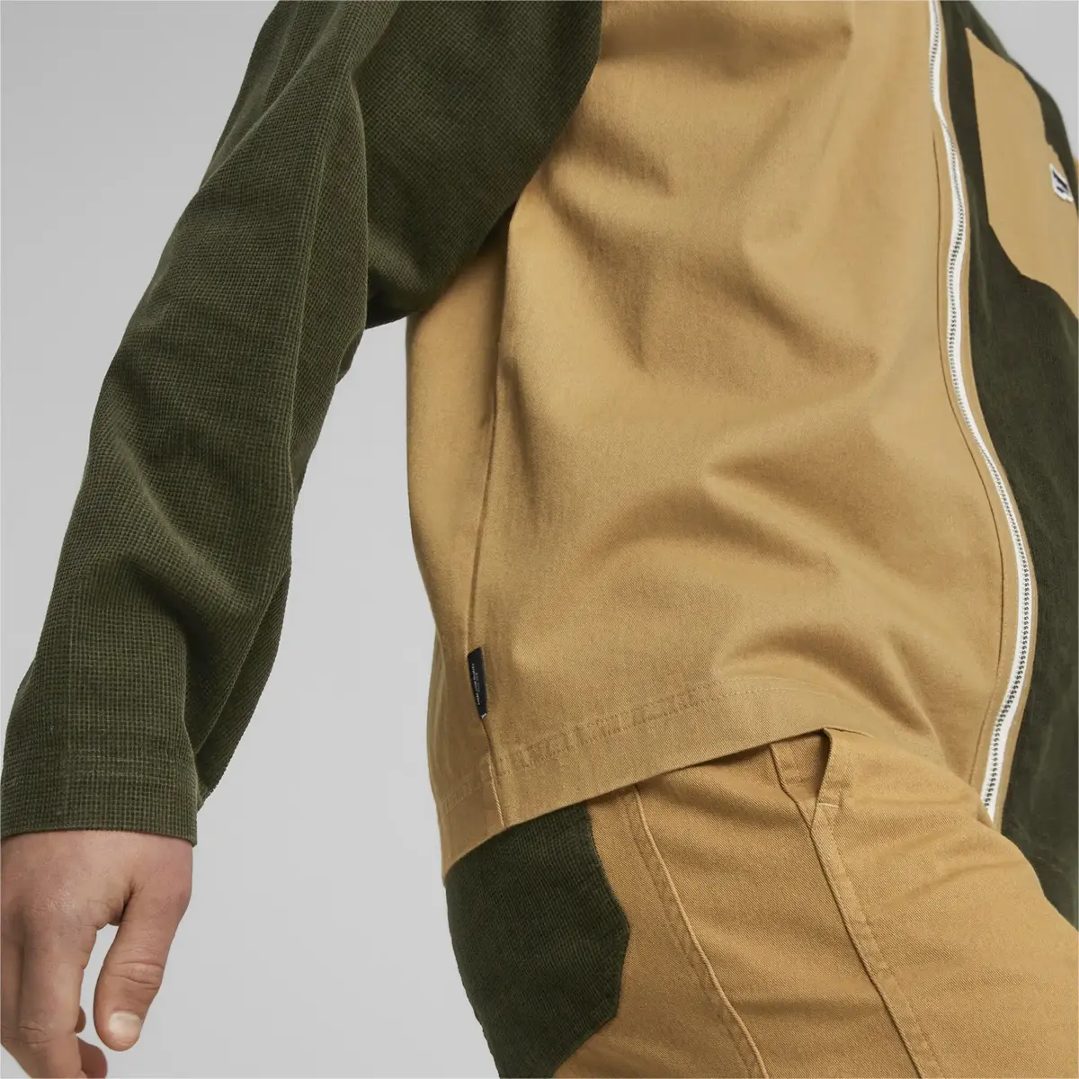 Puma DOWNTOWN Corduroy Shirt Sarı Erkek Ceket