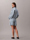Calvin Klein 90S 6 IN SHORT NEEDL, 3U8, 25 Kadın Mavi Kot Şort
