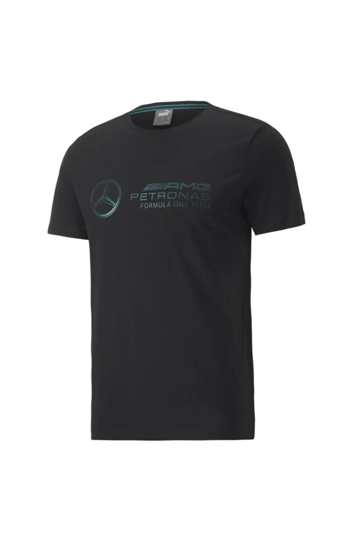 Puma Mapf1 Metal Energy Logo Tee Siyah Erkek T-Shirt