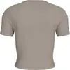 Calvin Klein MILANO SHORT SLEEVE, PAN Gri Kadın T-Shirt & Polo