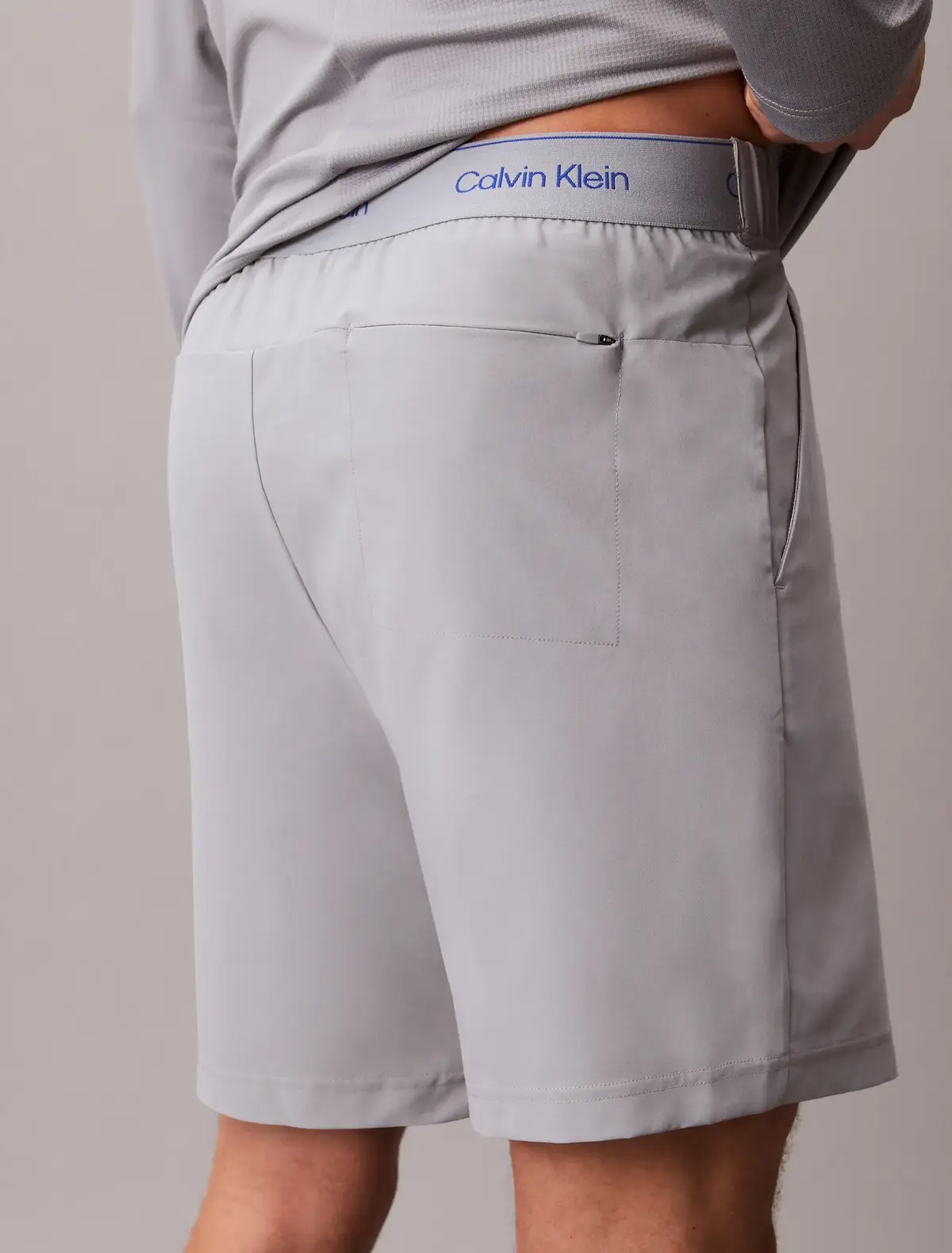 Calvin Klein WOVEN SHORT Gri Erkek Şort