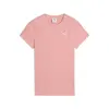 PUMA ESS ELEVATED Tee Pembe Kadın T-Shirt