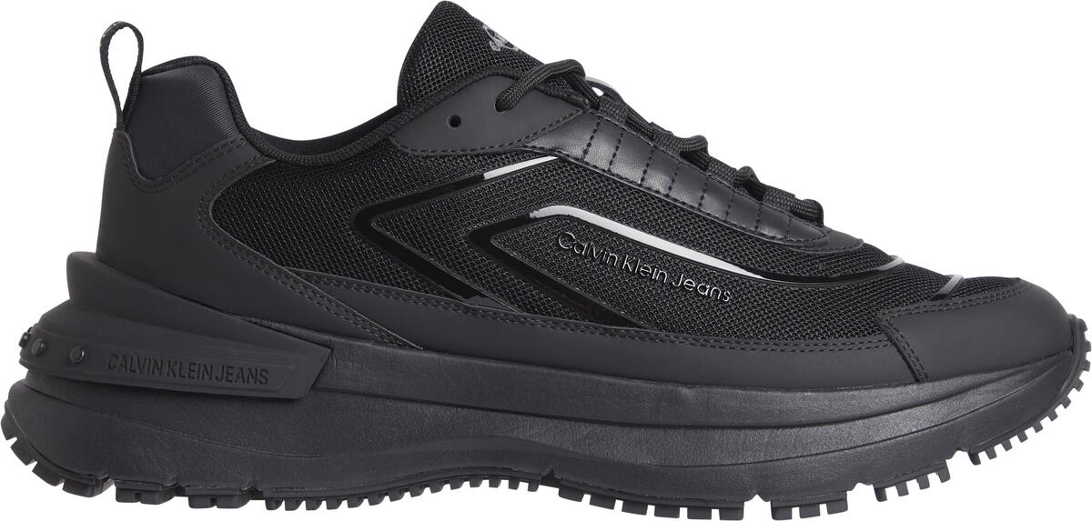 Calvin Klein CHUNKY RUNNER LOW LA Erkek Siyah Günlük Spor Ayakkabı