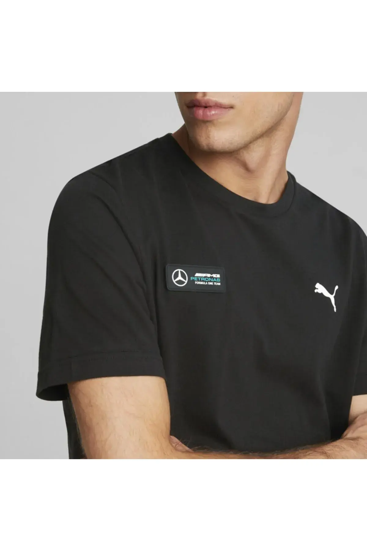 Puma Mapf1 Ess Tee Siyah Erkek T-Shirt