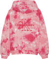 Calvin Klein TIE DYE MONOGRAM HOO Kadın Pembe Hoodie