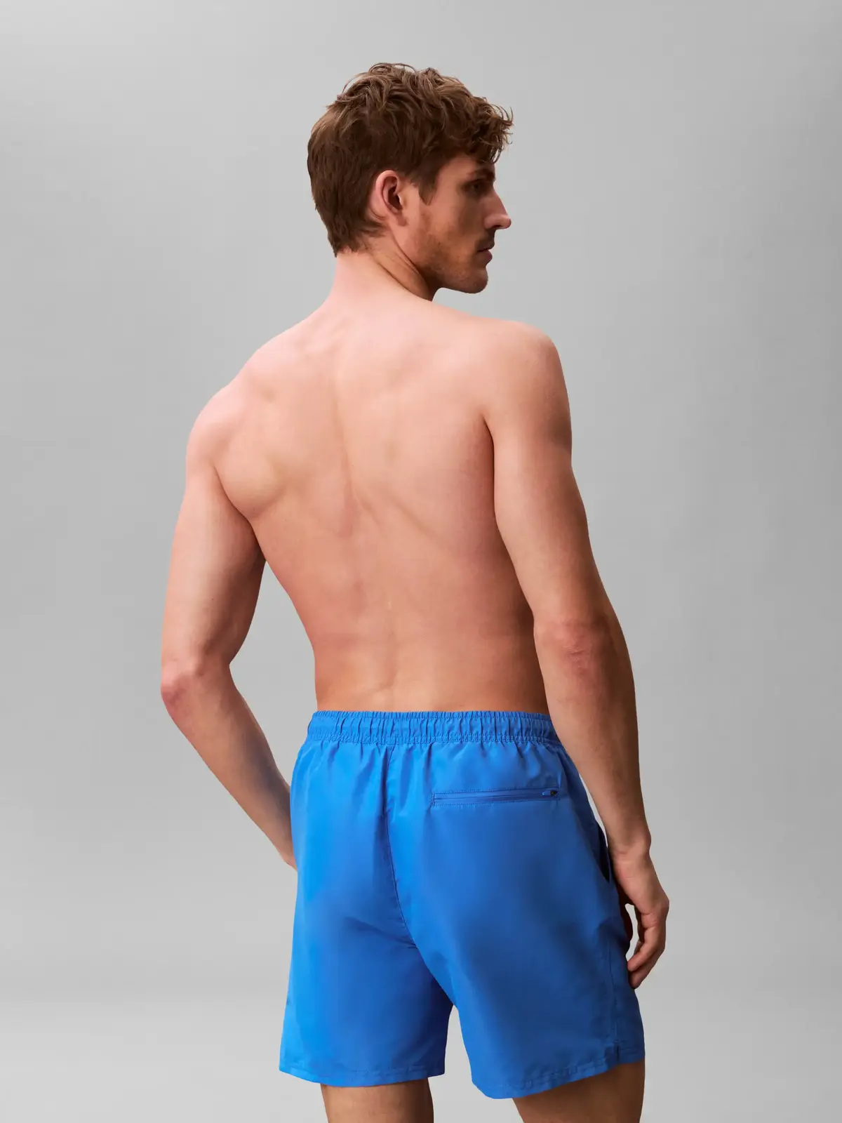 Calvin Klein MEDIUM DRAWSTRING Mavi Erkek Orta Boy Deniz Şortu