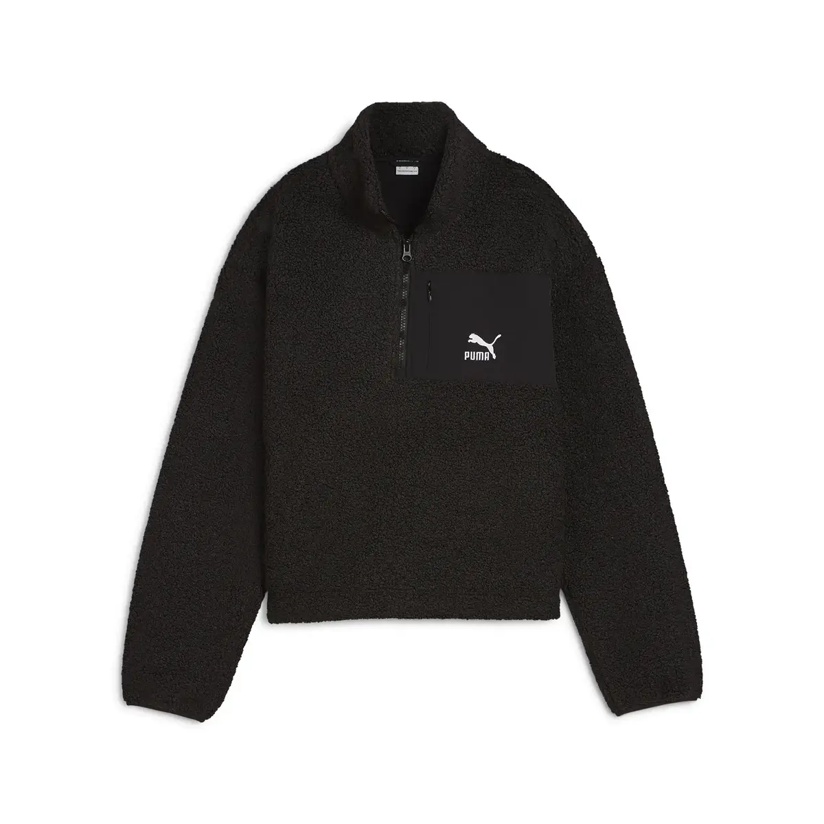 Puma CLASSICS Winterized Half-Zip Siyah Kadın Sweatshirt