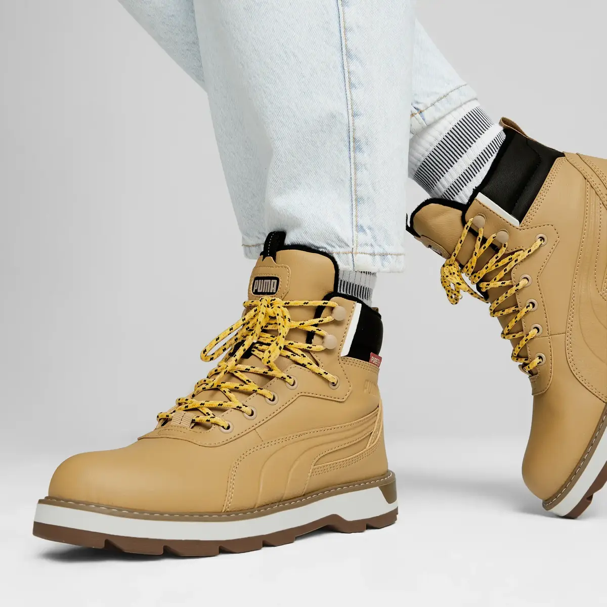 Puma Desierto v3 Puretex Sarı Erkek Ayakkabı-Bot