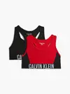 Calvin Klein 2PK BRALETTE Kadın Kırmızı Bralet
