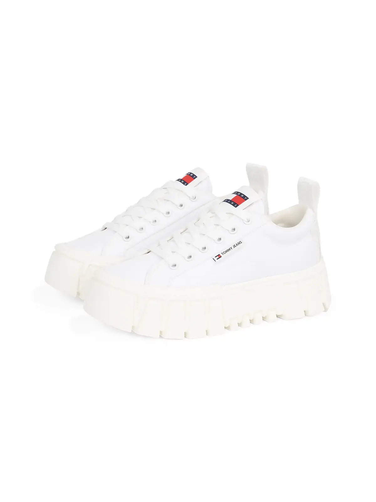 Tommy Hilfiger TJW FLATFORM SNEAKER Beyaz Kadın Spor Ayakkabı & Sneaker