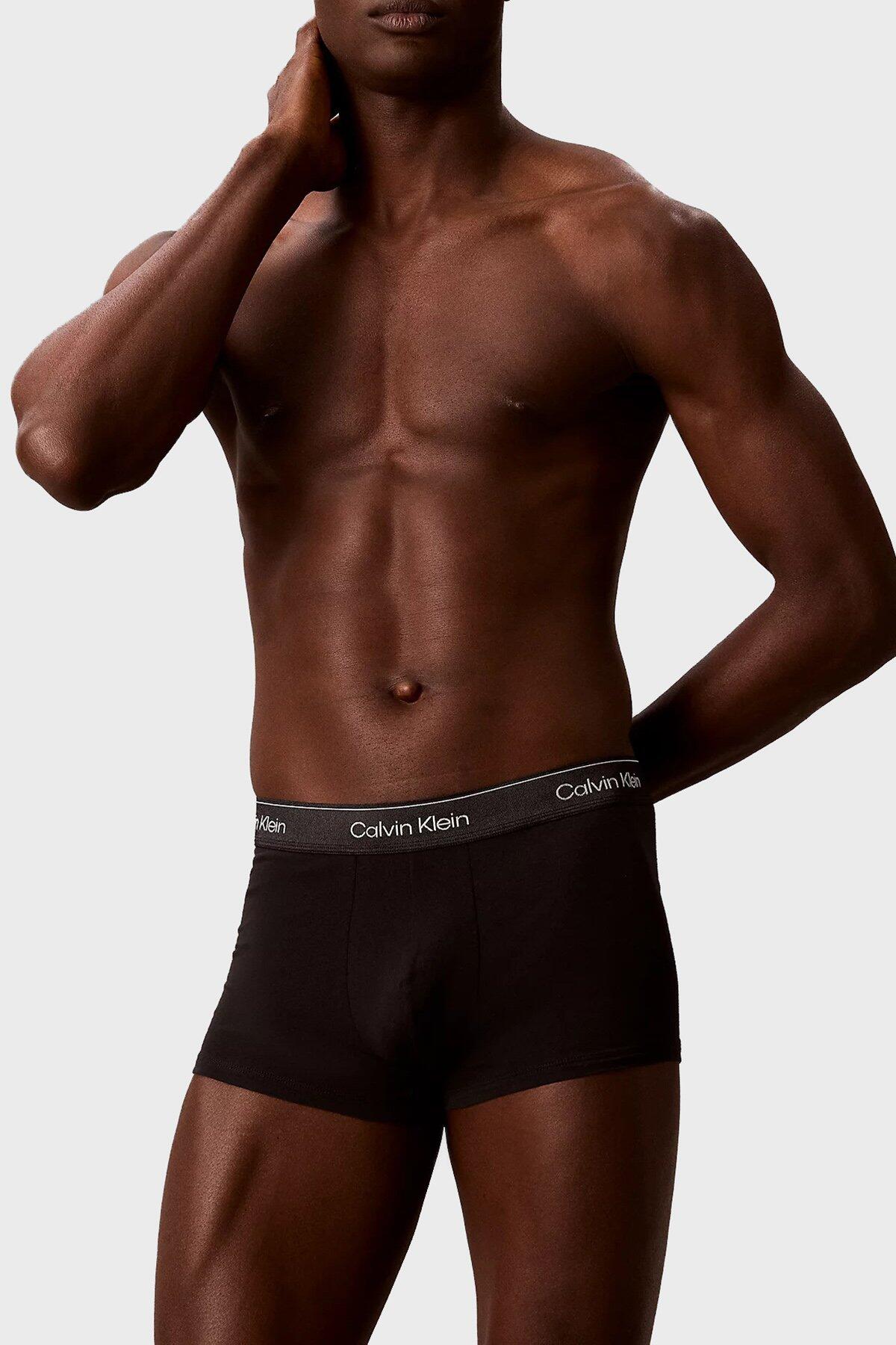 Calvin Klein TRUNK 3PK, UB1, S Siyah Erkek 3'lü Boxer