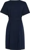 Tommy Hilfiger MODERN CODY DRESS, C1G Lacivert Kadın Elbise-Etek