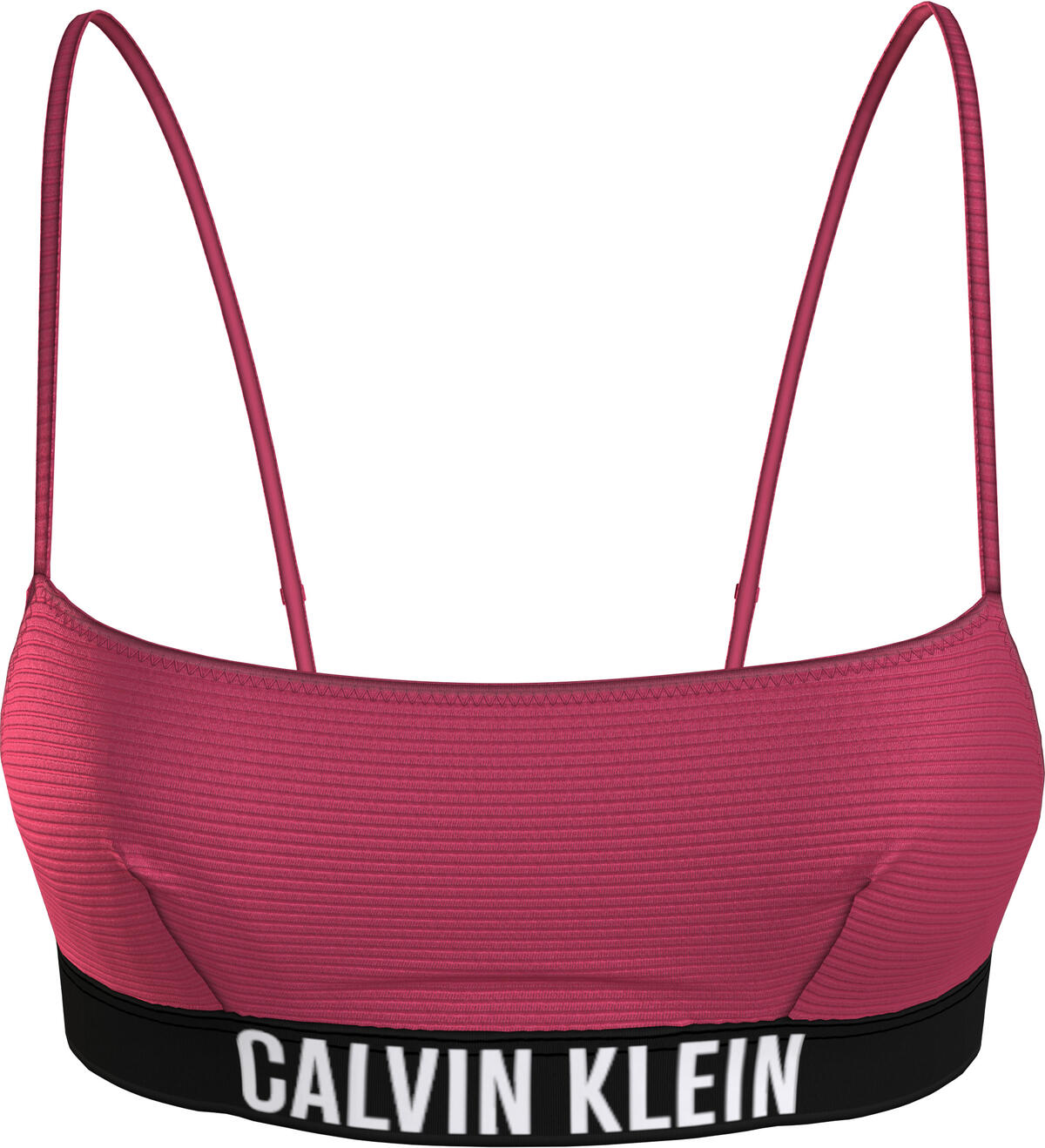 Calvin Klein BRALETTE-RP Kadın Pembe Bikini Üstü