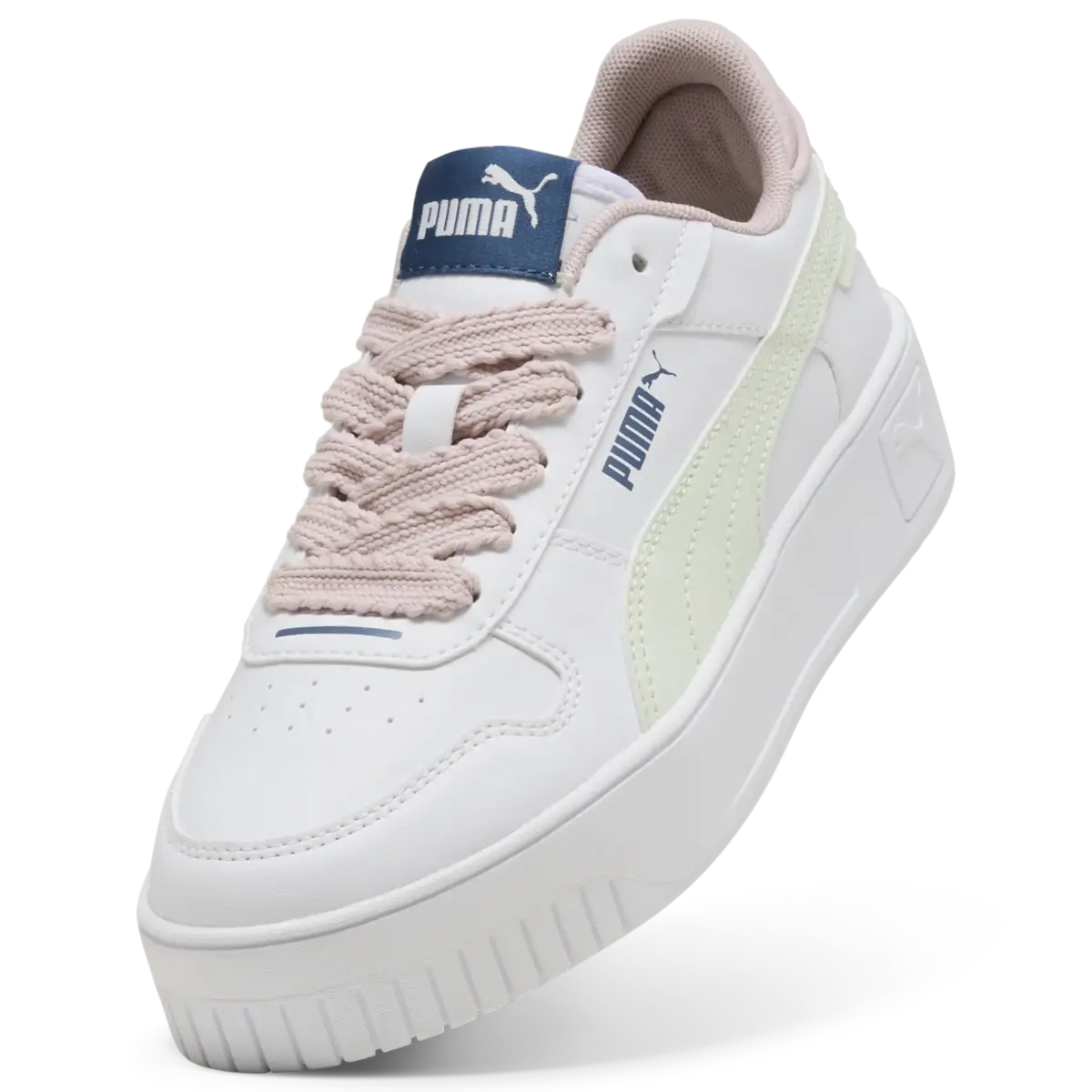 Puma Carina Street Lacey 2.0 Jr Beyaz Kadın Spor Ayakkabı
