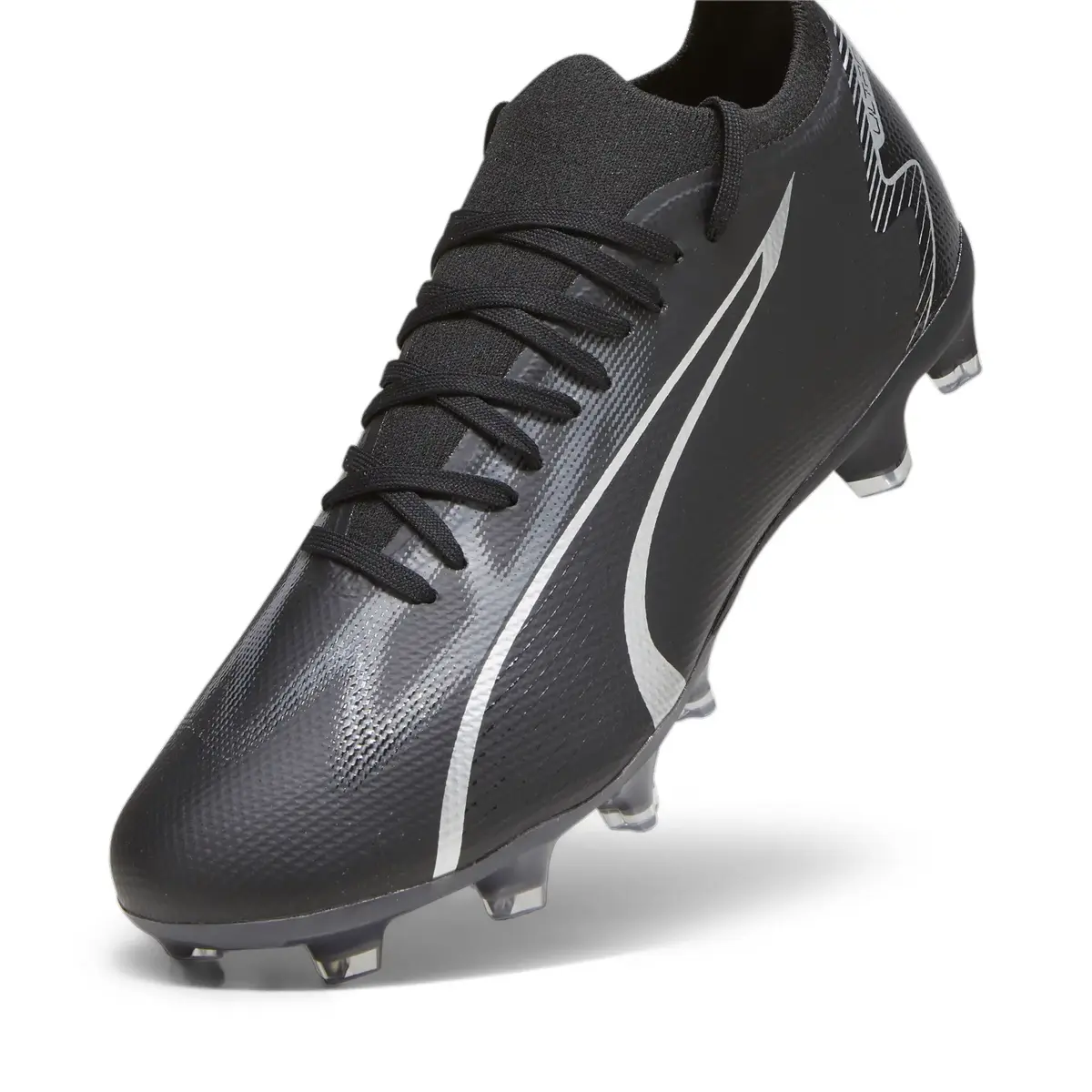 Puma Ultra Match Fg/Ag Puma Black-Asphalt Siyah Erkek Krampon