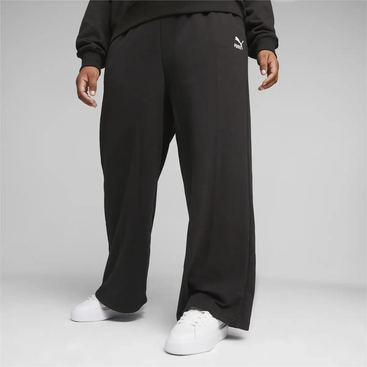 Puma CLASSICS Relaxed Sweatpants Siyah Kadın Eşofman Altı