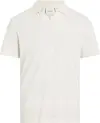 Calvin Klein LINEN COTTON CUBAN C, YAS Krem Erkek T-Shirt & Polo