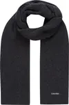 Calvin Klein DADDY WOOL KNIT SCAR Erkek Siyah Atkı