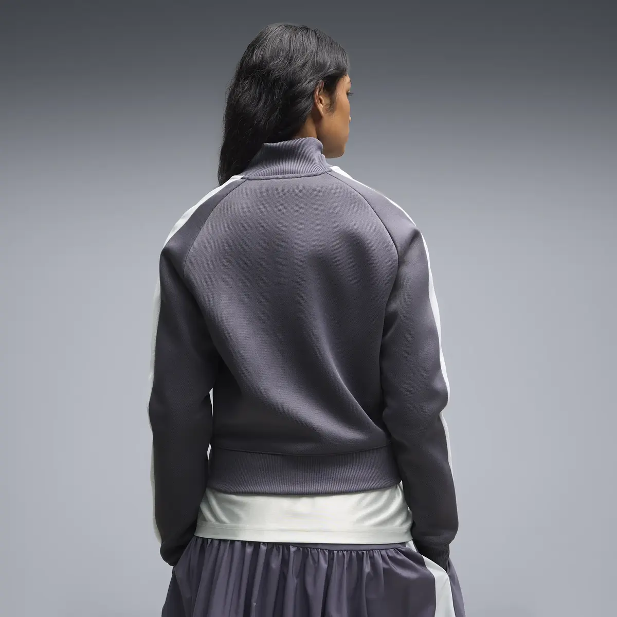 Puma T7 Jacket Gri Kadın Ceket
