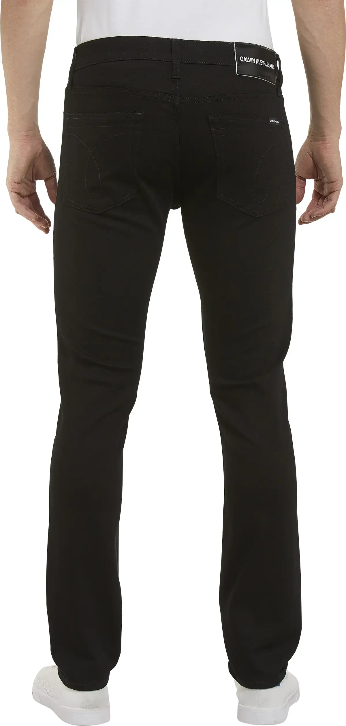 Calvin Klein CKJ 026 SLIM Erkek Siyah Kot Pantolon