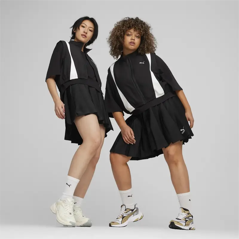 Puma Classics Pleated Skirt Siyah Kadın Etek