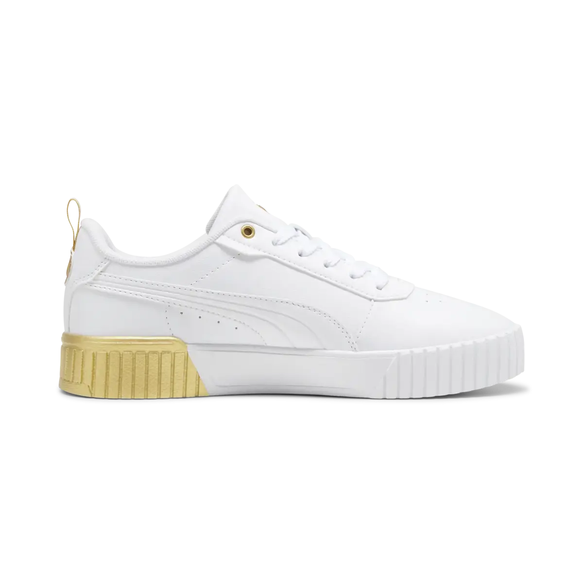 Puma Carina 2.0 Metallic Dream Beyaz Kadın Günlük Spor Ayakkabı