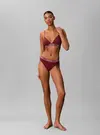Calvin Klein THONG Bordo Tanga