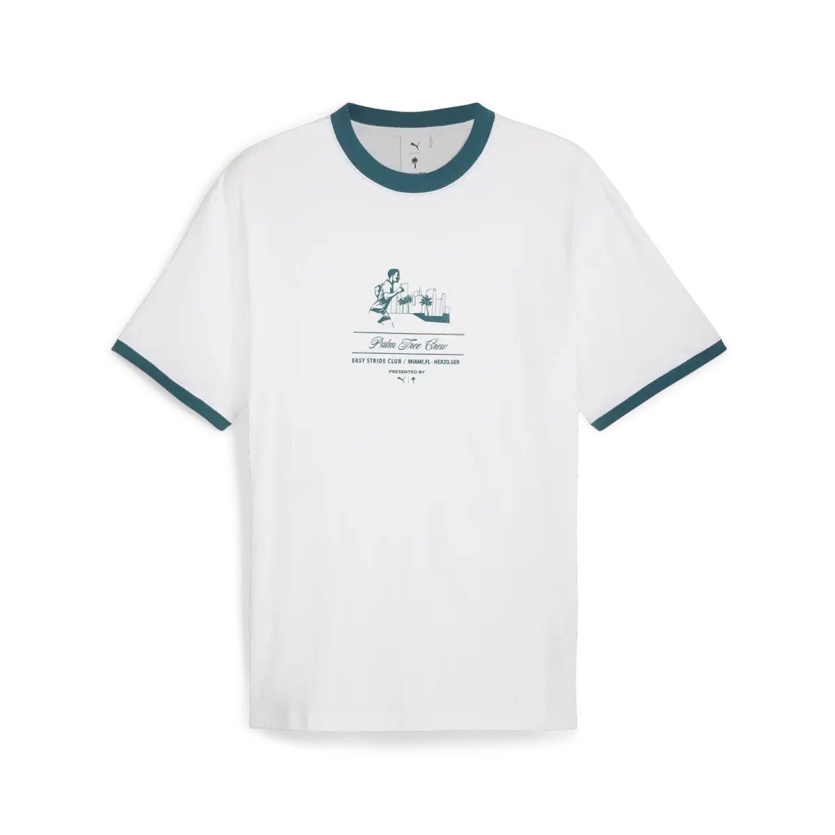 Puma X PTC Ringer Tee Beyaz Erkek T-Shirt