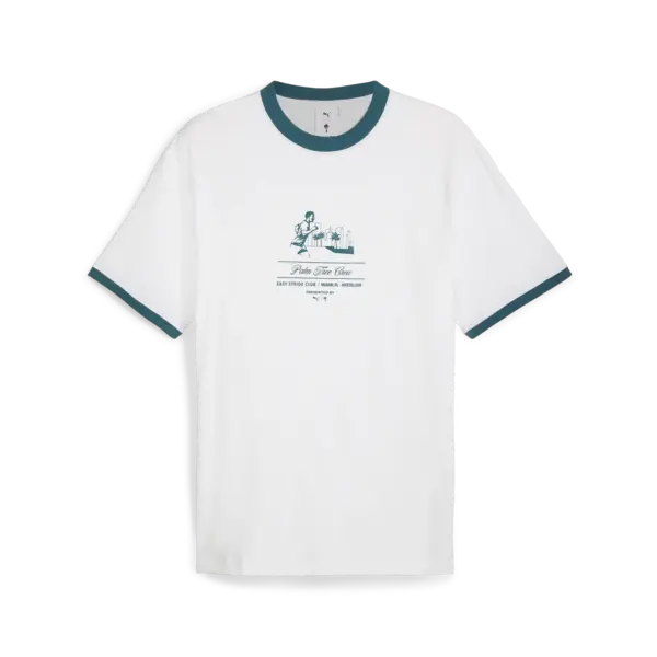Puma X PTC Ringer Tee Beyaz Erkek T-Shirt