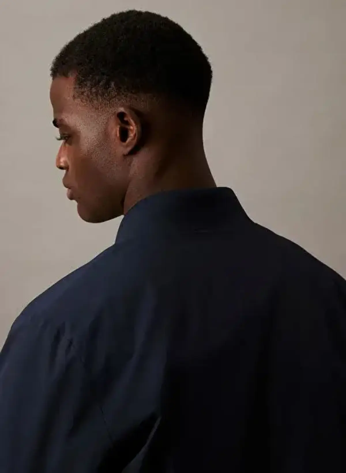 Calvin Klein LS MATTE BOMBER JACKET Mavi Erkek Ceket