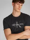Calvin Klein SS HERO MONOLOGO TEE, UB1 Siyah Erkek T-Shirt & Polo