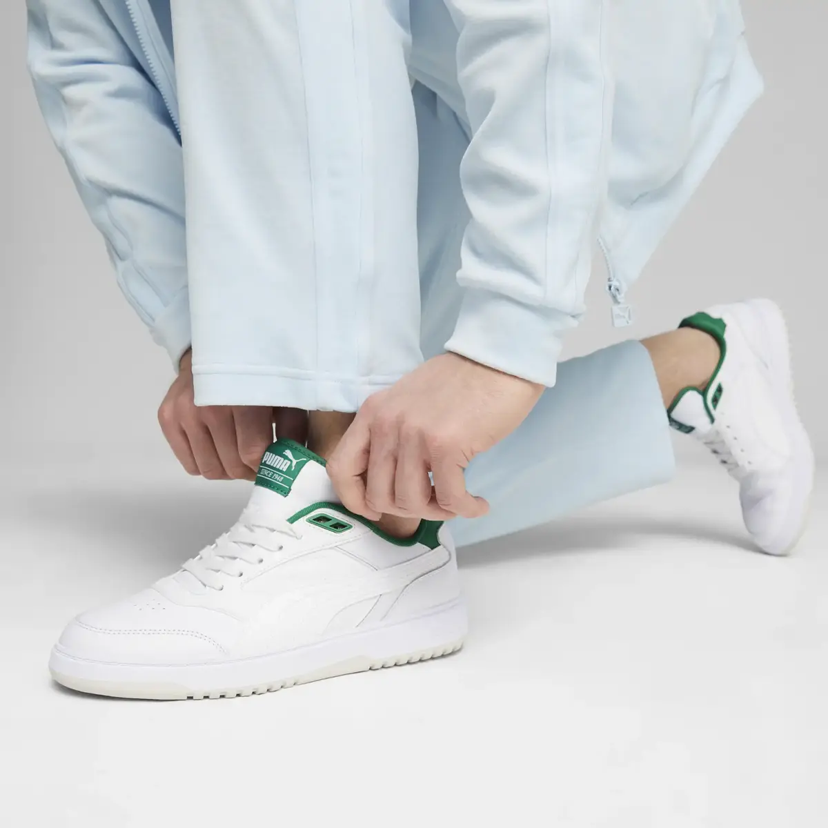 PUMA Doublecourt Beyaz Erkek Günlük Spor Ayakkabı