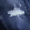 Calvin Klein SLIM TAPER Erkek mavi Kot Pantolon
