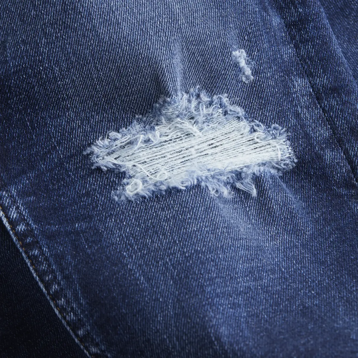Calvin Klein SLIM TAPER Erkek mavi Kot Pantolon