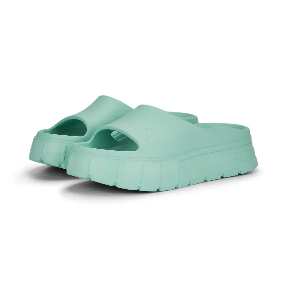 Puma Mayze Stack Injex Wns Yeşil Kadın Sandalet