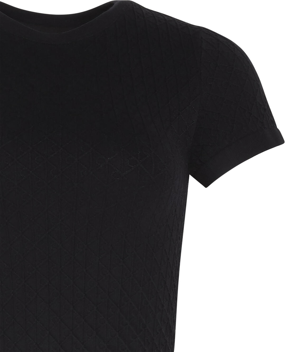 Calvin Klein SEAMLESS TEE Siyah Kadın T-Shirt Calvin Klein SEAMLESS TEE Siyah Kadın T-Shirt