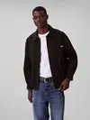 Calvin Klein A- LS COTTON FZ BLOUSON JACKET Siyah Erkek Ceket