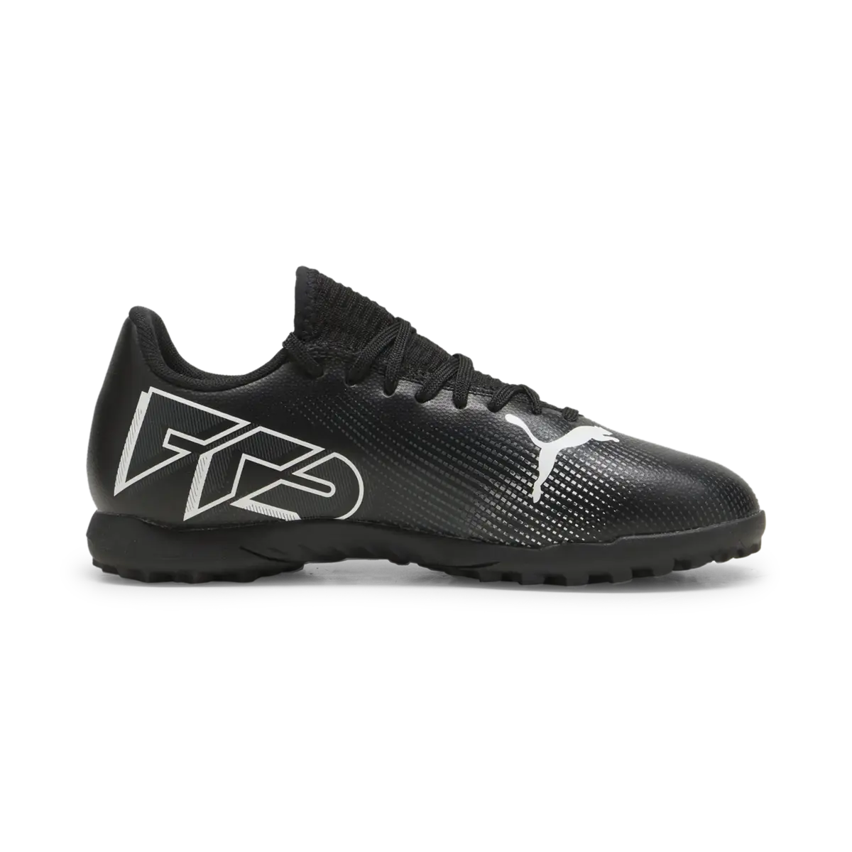 Puma FUTURE 7 PLAY TT Jr Siyah Çocuk Halı Saha Ayakkabısı