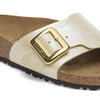 Birkenstock CATALINA CUSHION BUCKLE BF GRACEFUL İnci Beyazı Kadın Tek Bantlı Terlik