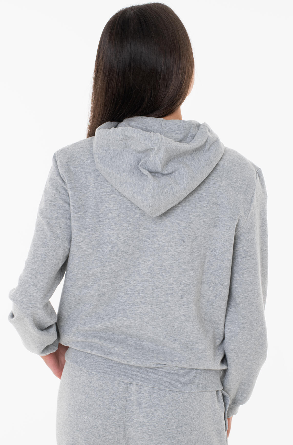Calvin Klein L/S HOODIE Kadın Gri Hoodie
